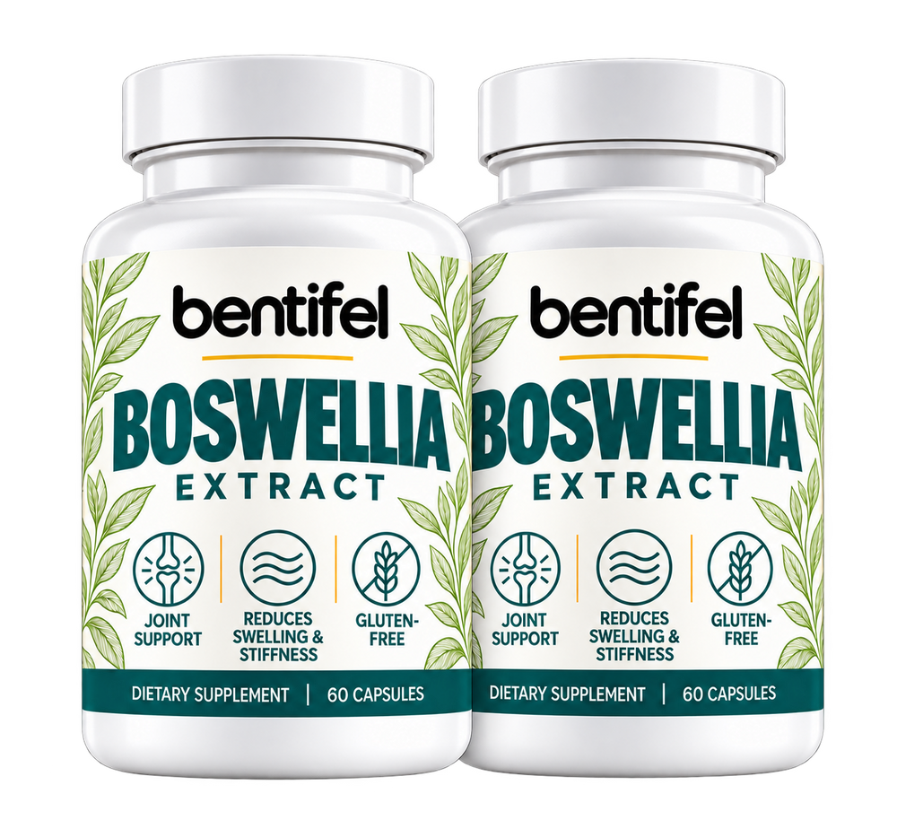 Two Boswellia Extract bottles