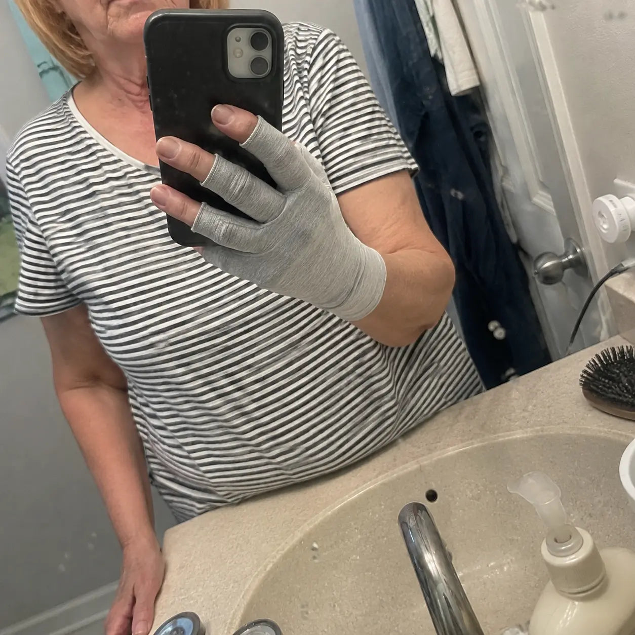 Marilyn C. reviewing Bentifel